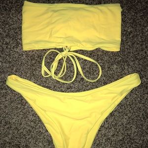 Yellow Bikini